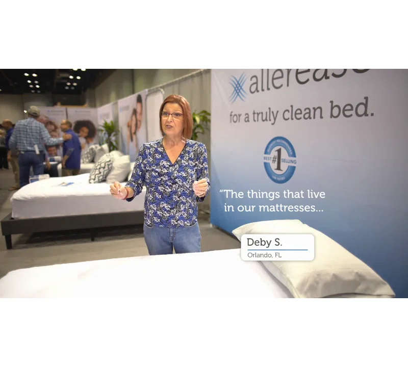 AllerEase Waterproof Zipper Mattress Protector Case Pack