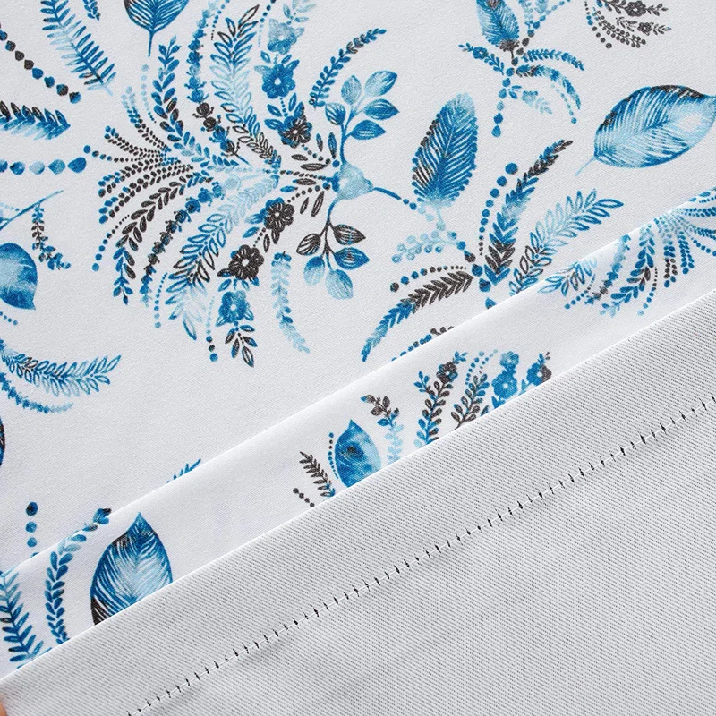 Helfer Floral Tailored 52'' W Window Valance in