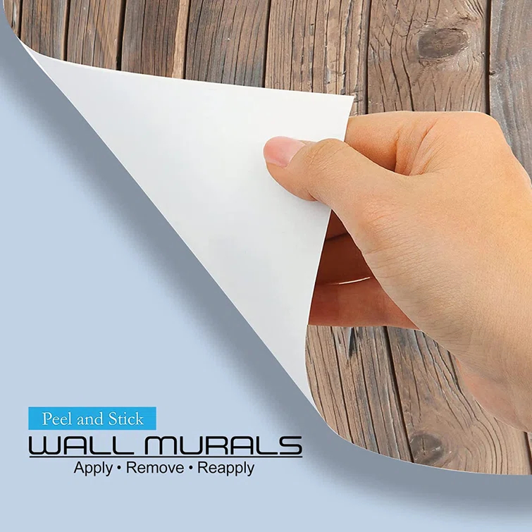 IDEA4WALL Grunge Abstract Stroke Peel & Stick Border