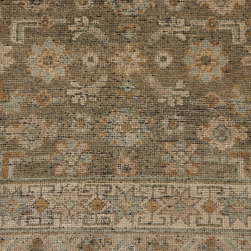Bungalow Rose Elesha Wool Oriental Rug