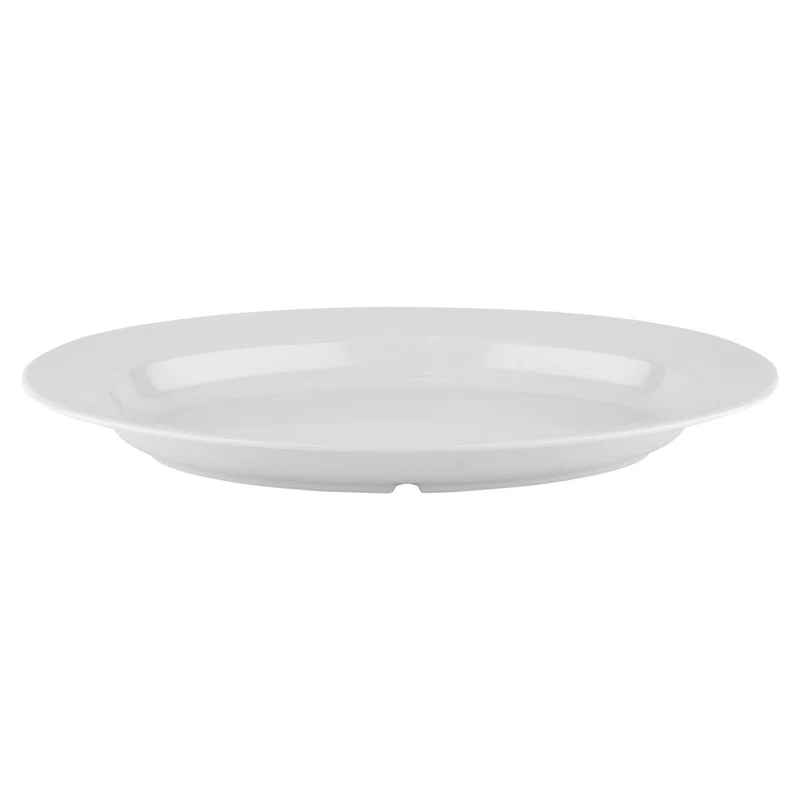 G.E.T. ML-15-W – 18" X 13" Oval Platter, 1.75" Deep