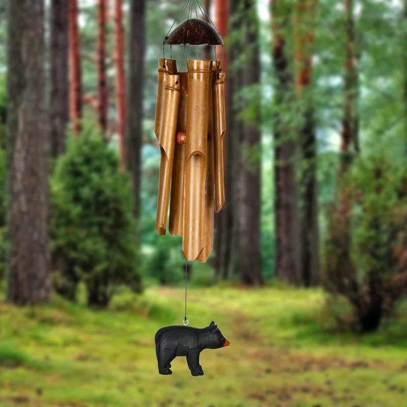 Woodstock Chimes Woodstock Chimes Bamboo Animals Wind Chime