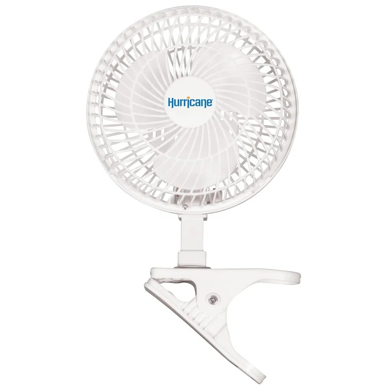 Hurricane Hurricane 10'' Oscillating Retro Clip Fan Fan