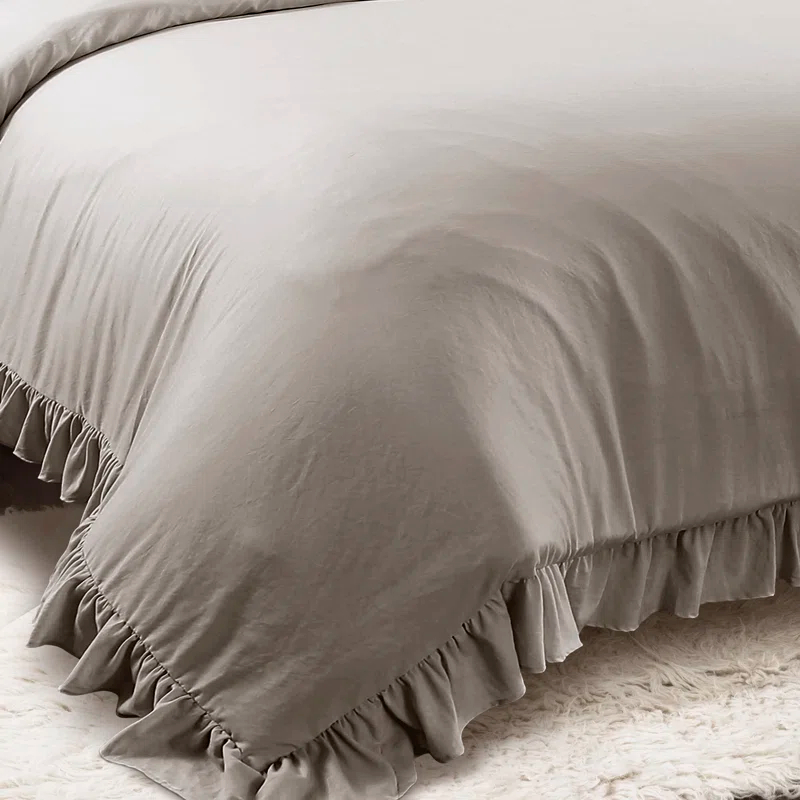 Lush Decor Reyna Microfiber 3 Piece Comforter Set