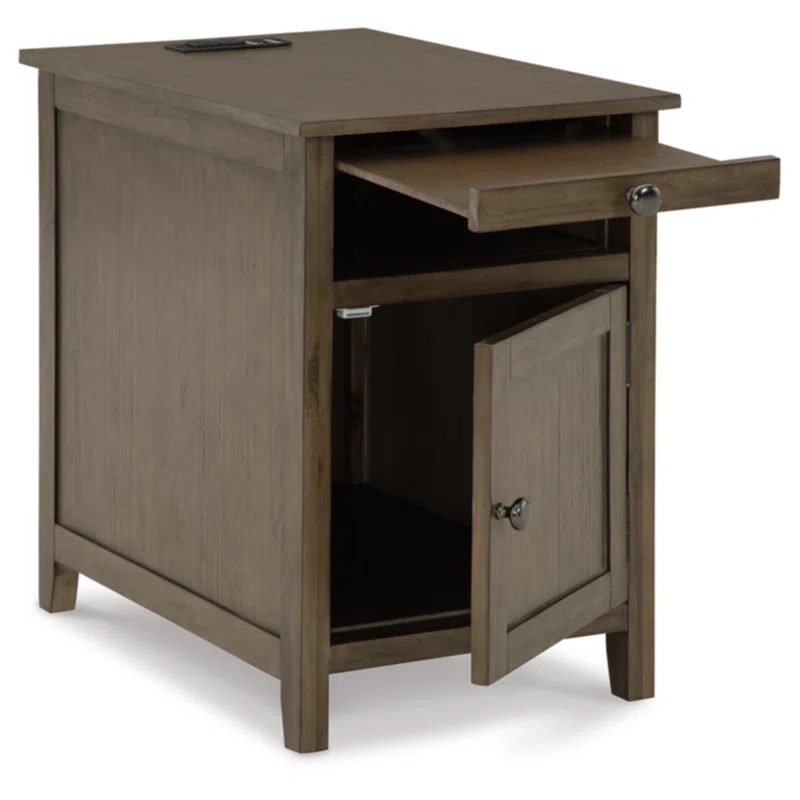 Lark Manor™ Dalson End Table and Built-In Outlets