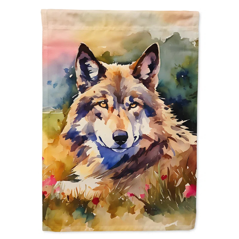 Caroline's Treasures Double Sided 15.5'' H x 11.25'' W Polyester Animal Garden Flag