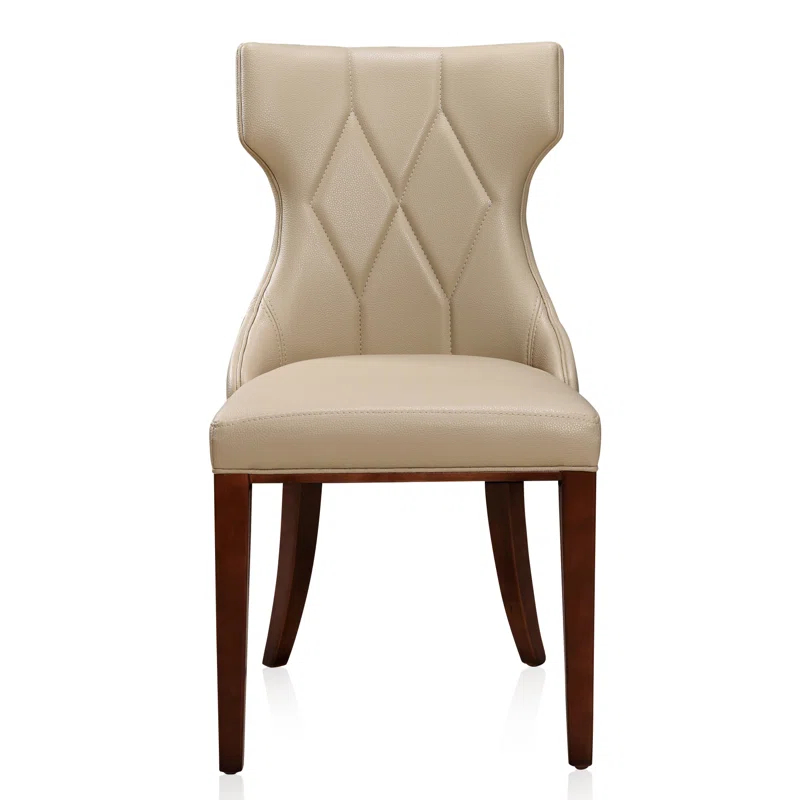 Rosdorf Park Reine Upholstered Wing Back Side chair (Set of 2)