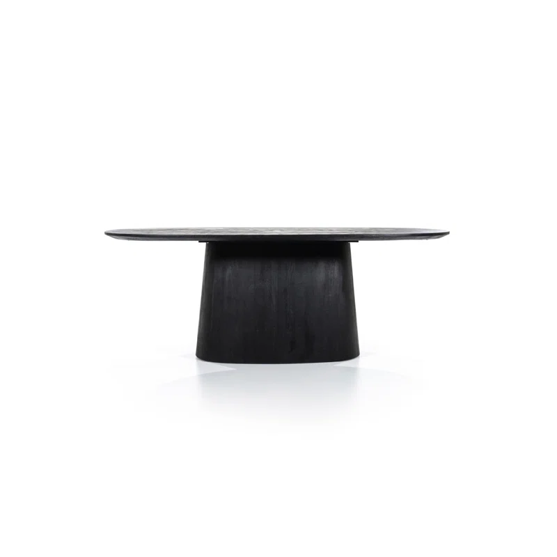 Eleonora Aron Oval Solid Wood Top Dining Table