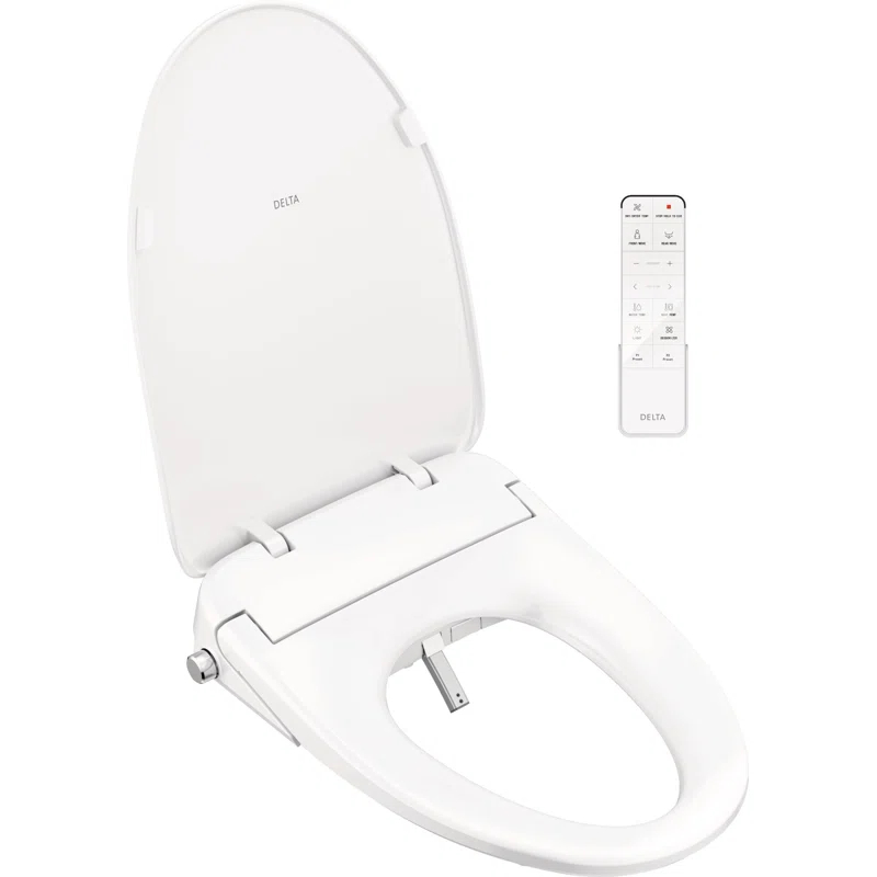 Refresh Elongated Electric Bidet Toilet Seat