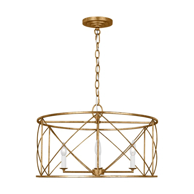Merilou 4 - Light Dimmable Lantern Square / Rectangle Chandelier