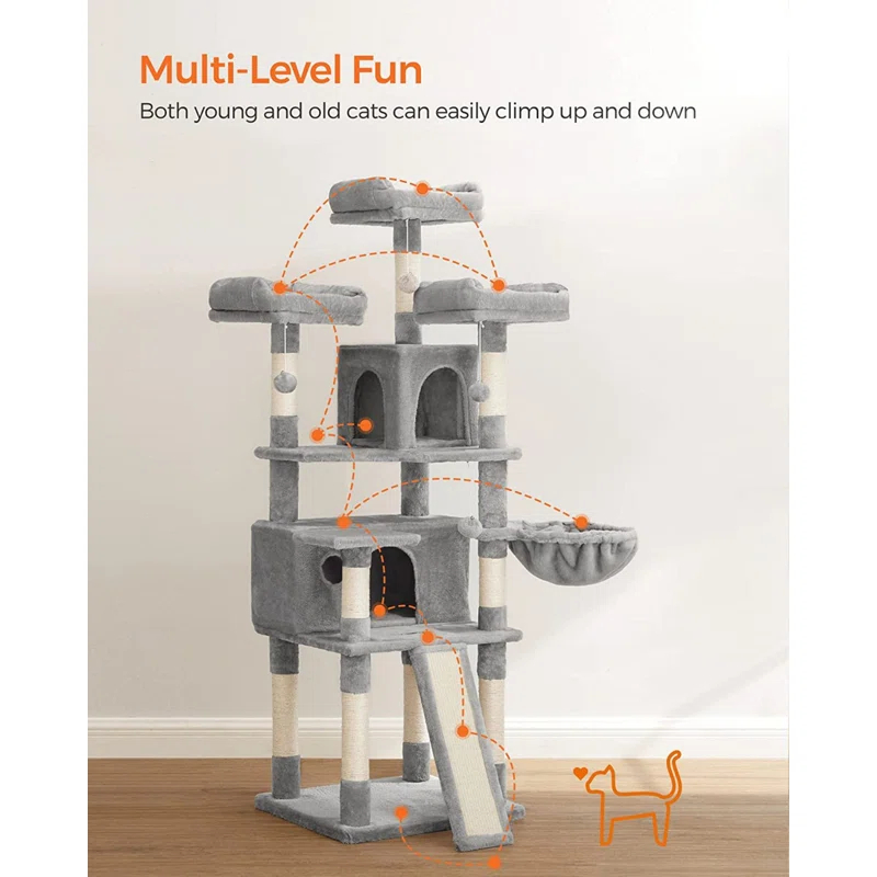 66.54'' H Cat Tree