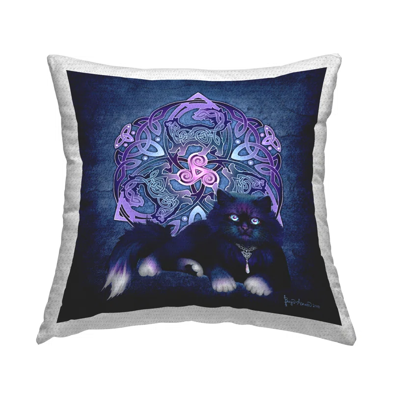 Stupell Industries Geometric Indoor/Outdoor Throw Pillow