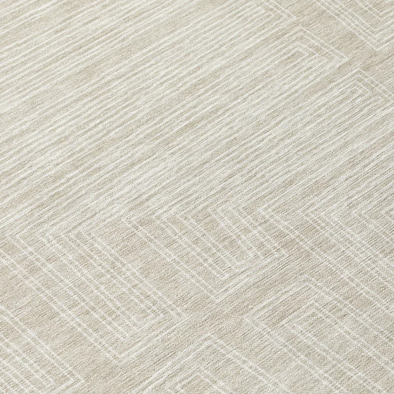 Machine Washable Indoor/Outdoor Chayden ACN1045 Beige Rug