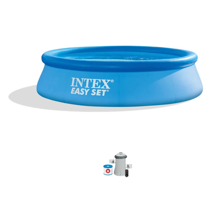 Intex Intex Easy Set Inflatable Kid Swimming Pool Only