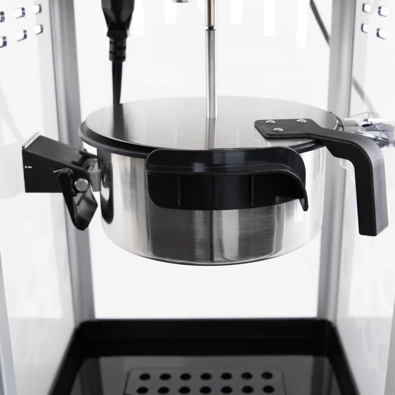 West Bend West Bend Theater Crazy 4 Qt. Popcorn Machine, In Black