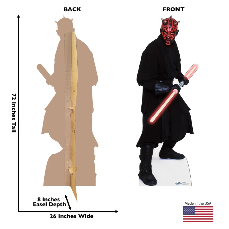 Advanced Graphics Star Wars 72'' Star Wars Cardboard Standup