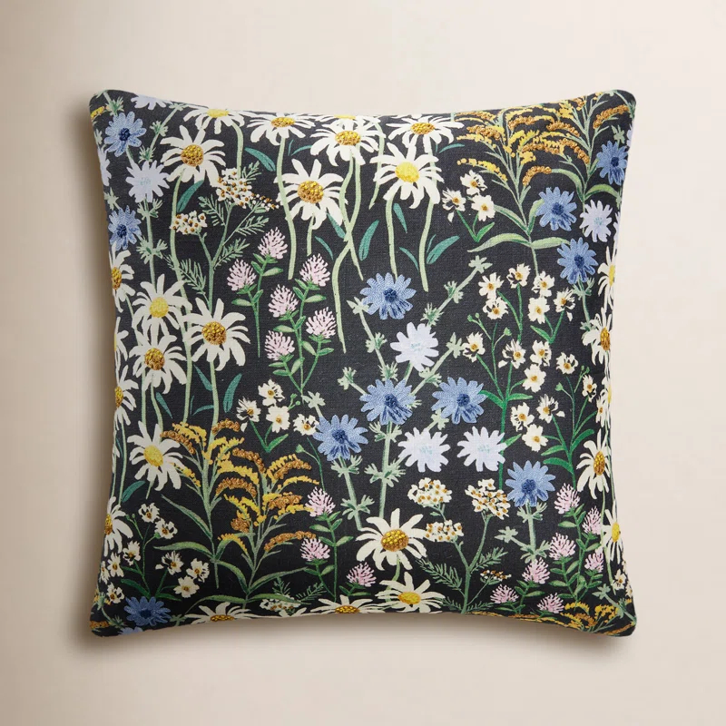 Rifle Paper Co. x Loloi Wildflowers 22" x 22" Pillow