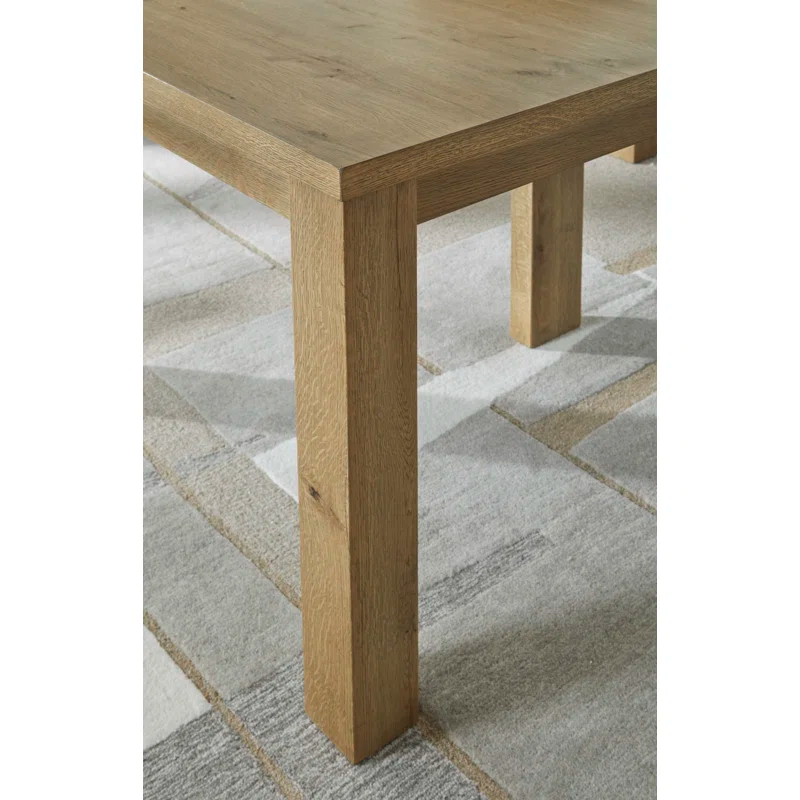 Loon Peak® Biseye Solid Wood Base Dining Table