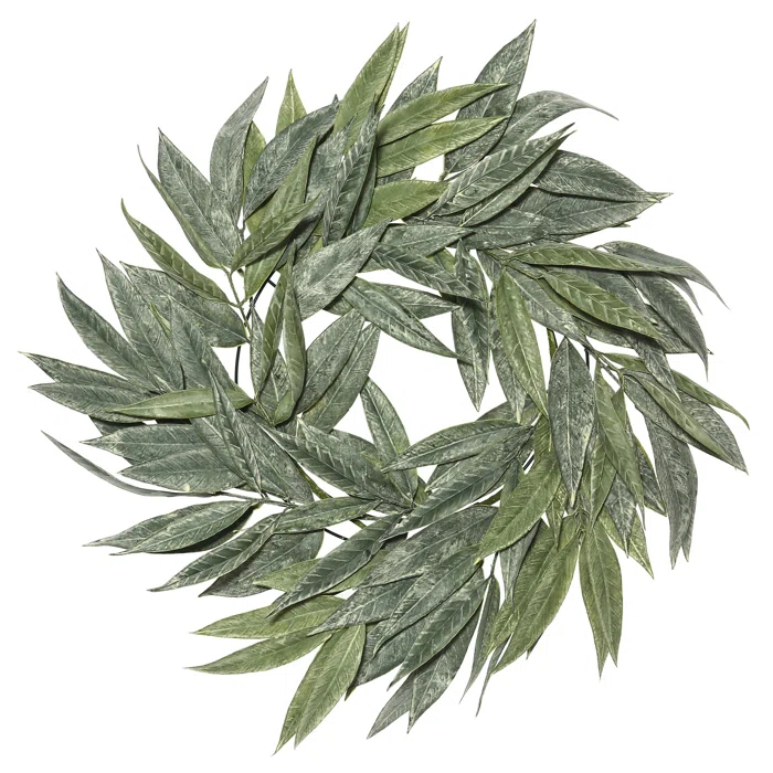Primrue Muddy 24" Plastic Wreath & Reviews | Wayfair