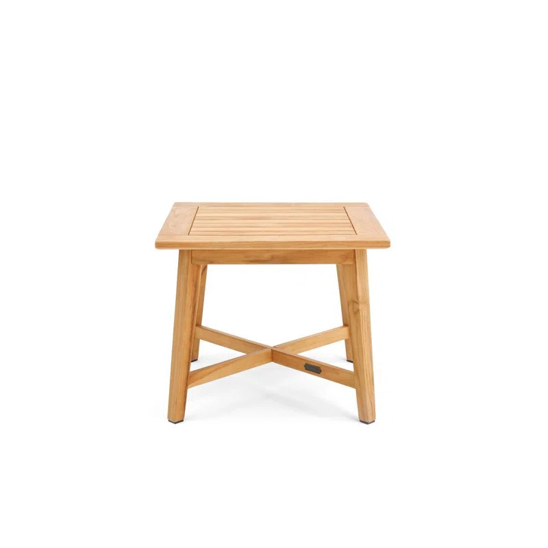 Winston Winston All-Natural Teak Outdoor 24" Square Side Table