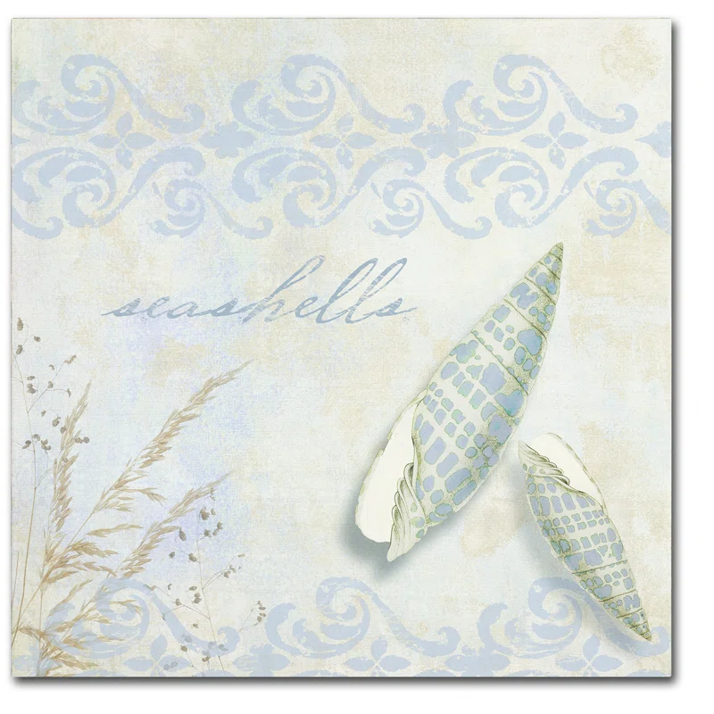 Trademark Fine Art Color Bakery " She Sells Seashells II " by Color Bakery