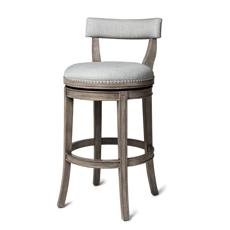 Maven Lane Maven Lane Alexander Stool with Fabric Upholstery