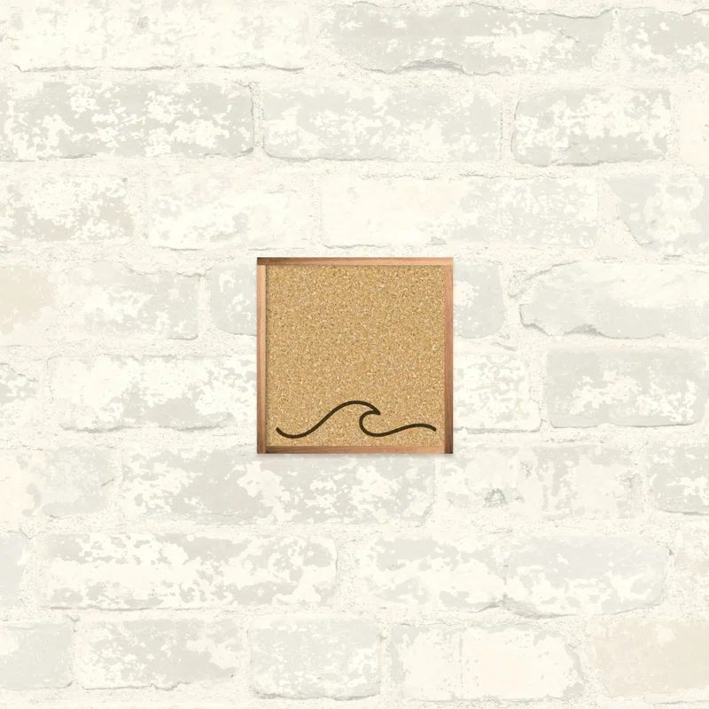 Breakwater Bay Cork Corkboard / Bulletin Board