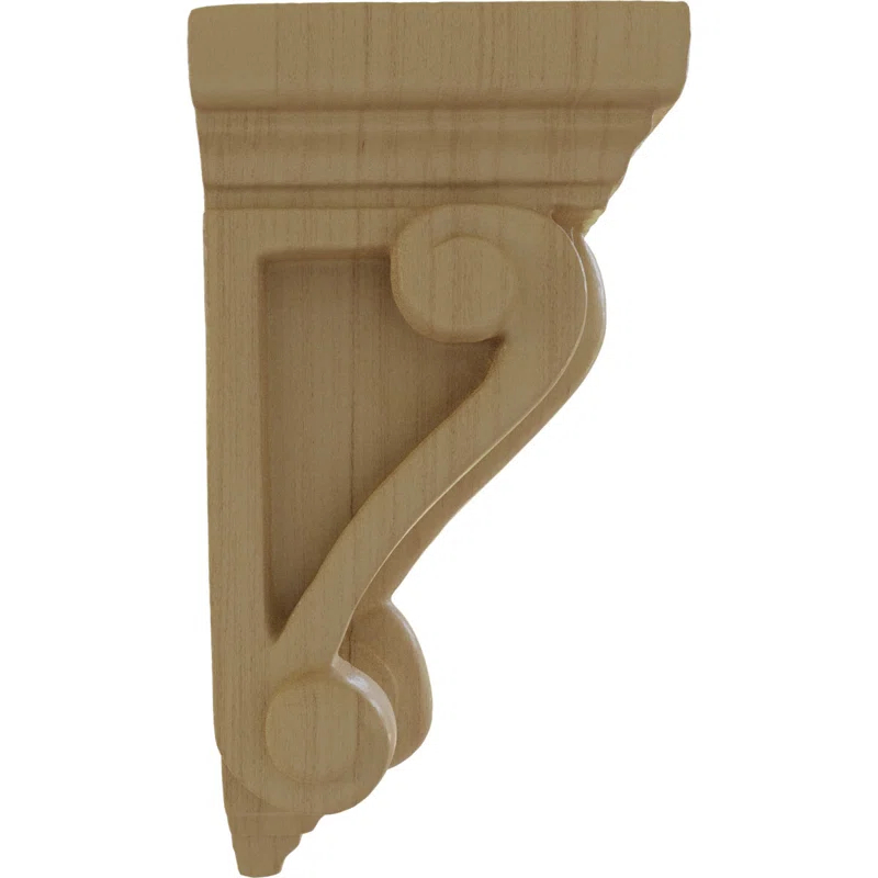 Ekena Millwork Devon Traditional Wood Corbel