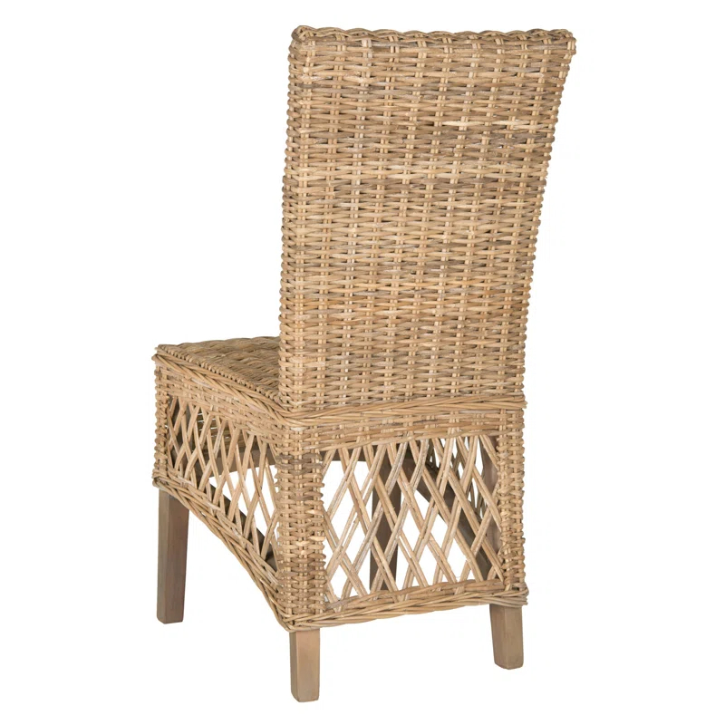 Bayou Breeze Karas Wicker Outdoor Dining Side Chair