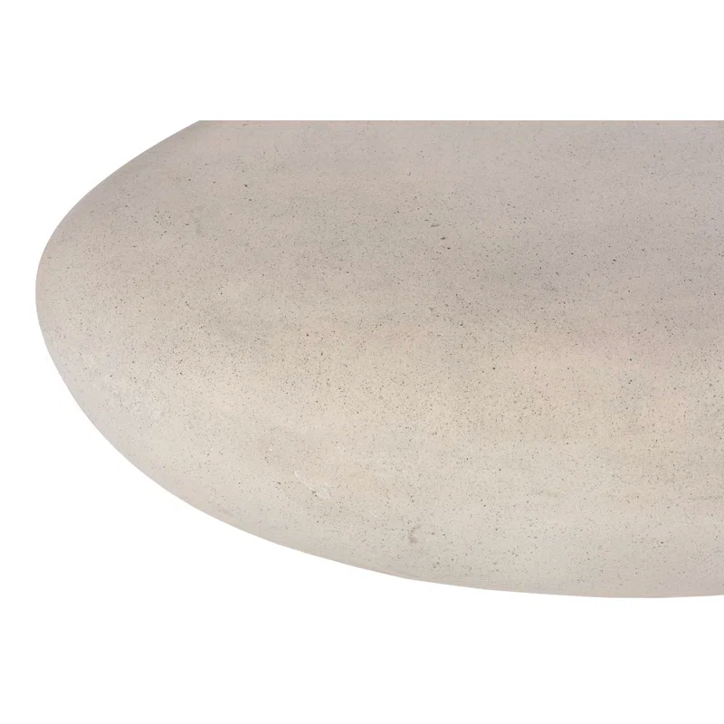 Phillips Collection Roman Stone River Stone Solid Coffee Table