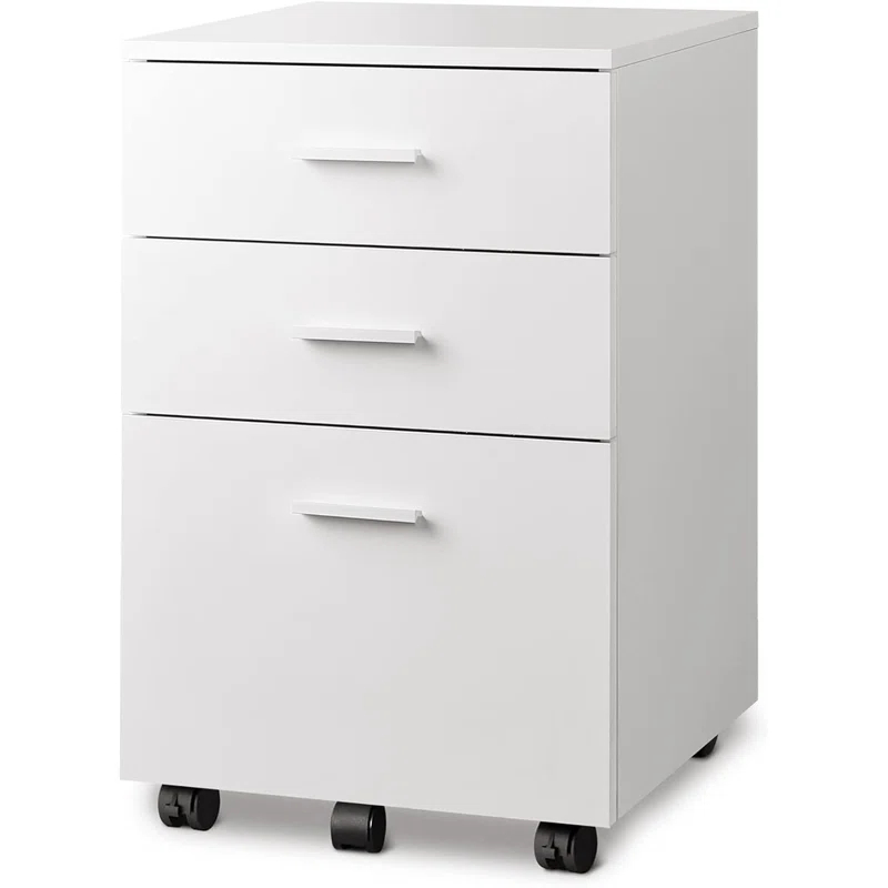 Kopelan 3-Drawer Mobile Vertical Filing Cabinet