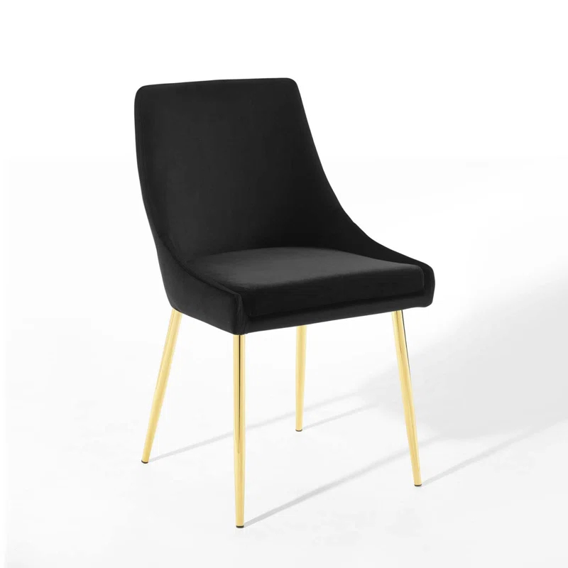 Modway Viscount Performance Velvet Dining Chairs (Set of 2)