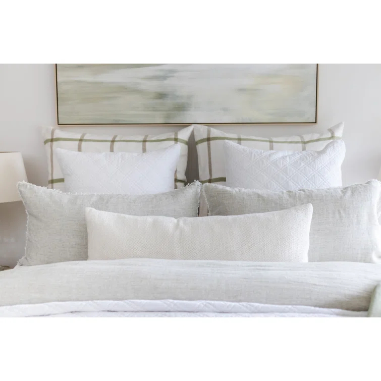 Hendrick Pillow by Pom Pom at Home - Cream / 14" x 40"
