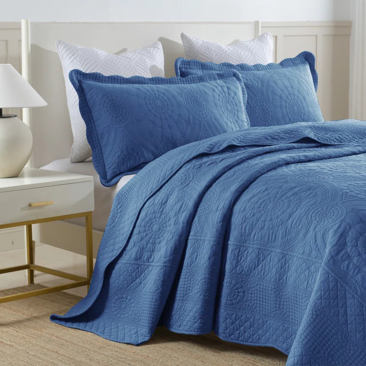 MarCielo Tfshasta Cotton Twill Patchwork Quilt Set