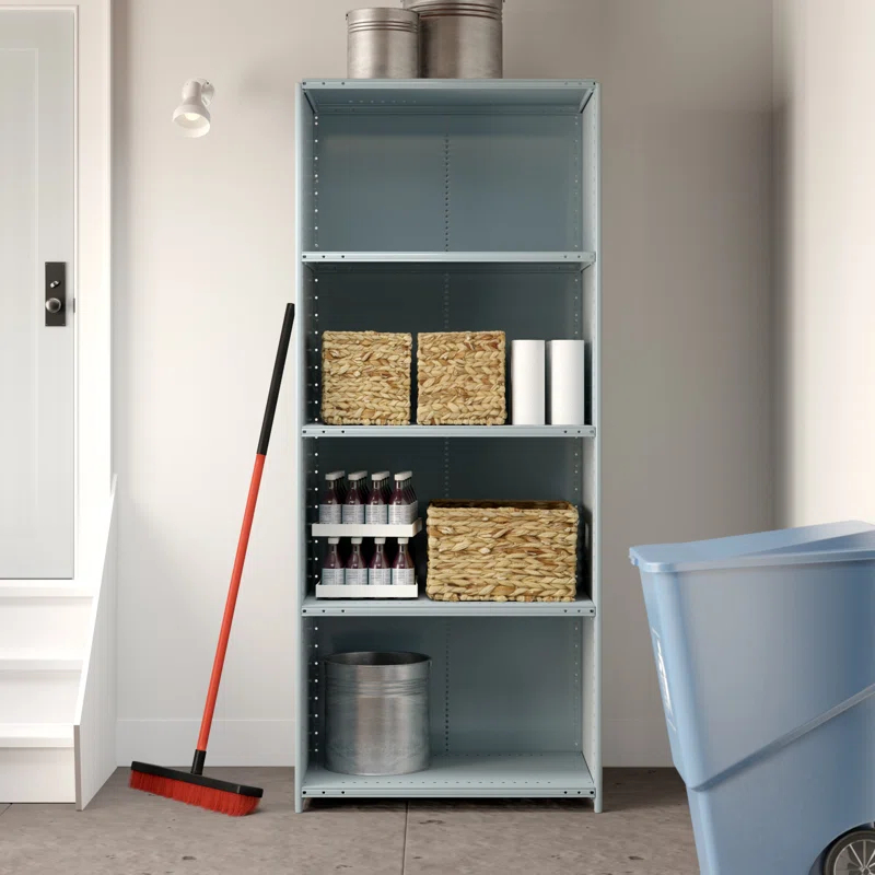 Hallowell Hi-Tech Metal Shelving Unit