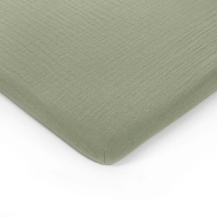 Comfy Cubs Fiited Sheets Cotton Blend Fitted Bassinet Sheet
