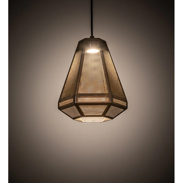 Williston Forge Waylen 1 - Light Antique Copper LED Unique/Statement Pendant