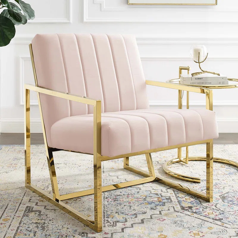 Modway Modway Inspire Channel Tufted Performance Velvet Armchair