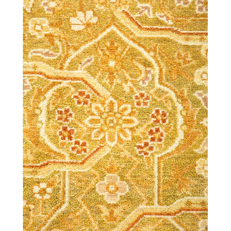 Solo Rugs Classic One-of-a-Kind Hand-Knotted Area Rug - Lime, 6'2" x 8'10" & Reviews | Perigold
