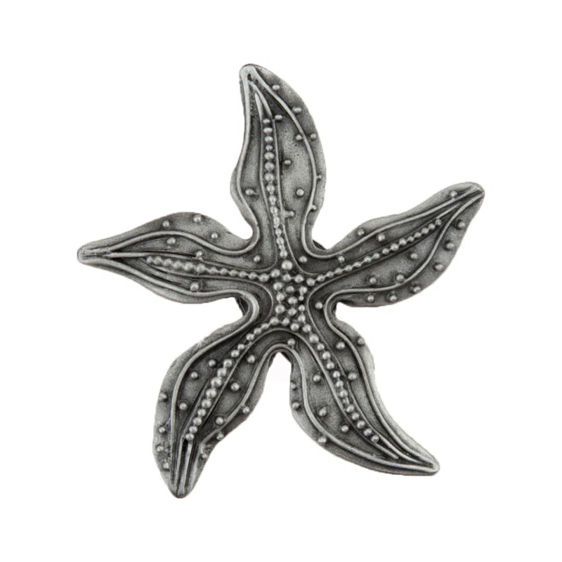 Acorn Beaded Starfish Cabinet Knob