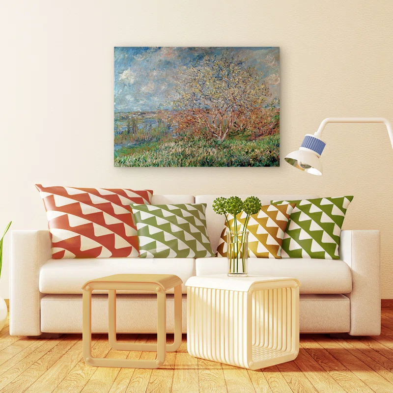 Andover Mills™ " Spring, 1880 " by Claude Monet