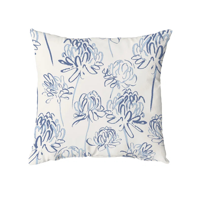 e by design Floral Reversible Throw Pillow