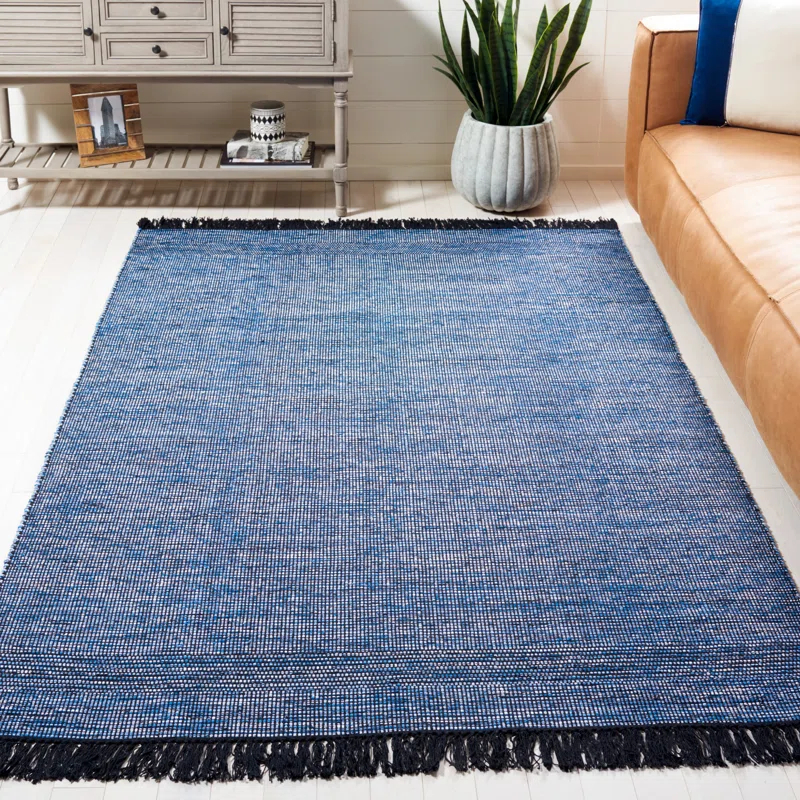 Waloo Hand Woven Cotton Chevron Rug