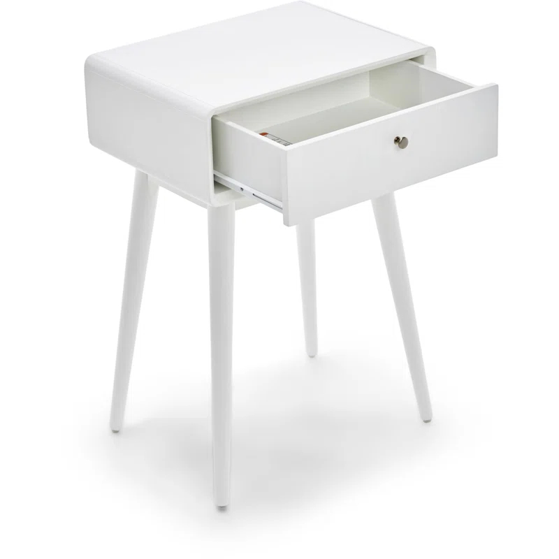 Elle Decor Rory Versatile One Drawer Side Table, Night Stand or End Table
