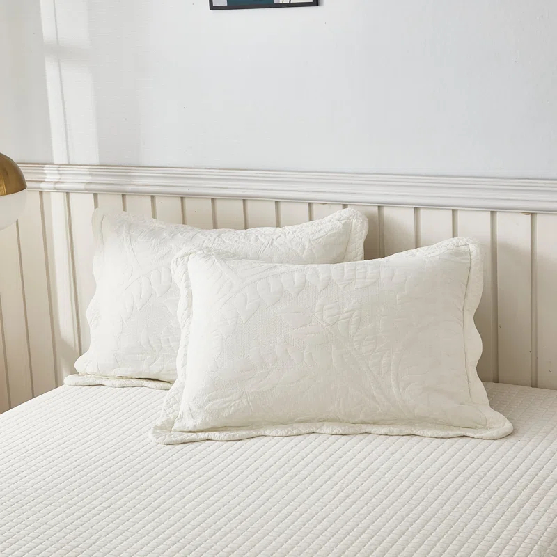 MarCielo Cotton Pillow Sham (Set of 2)
