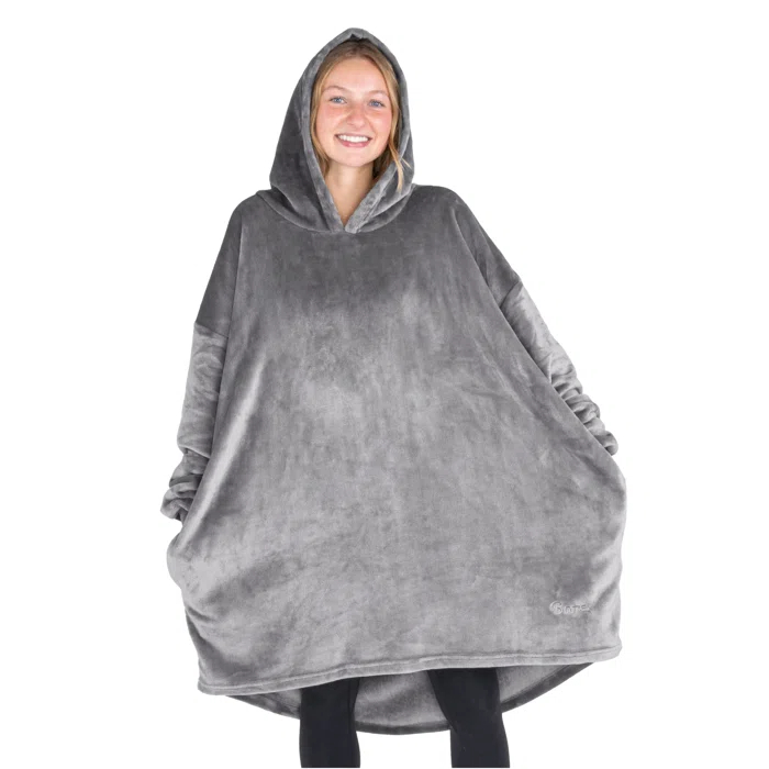 Bare Home Bare Homey B-Chill Microplush Wearable Blanket
