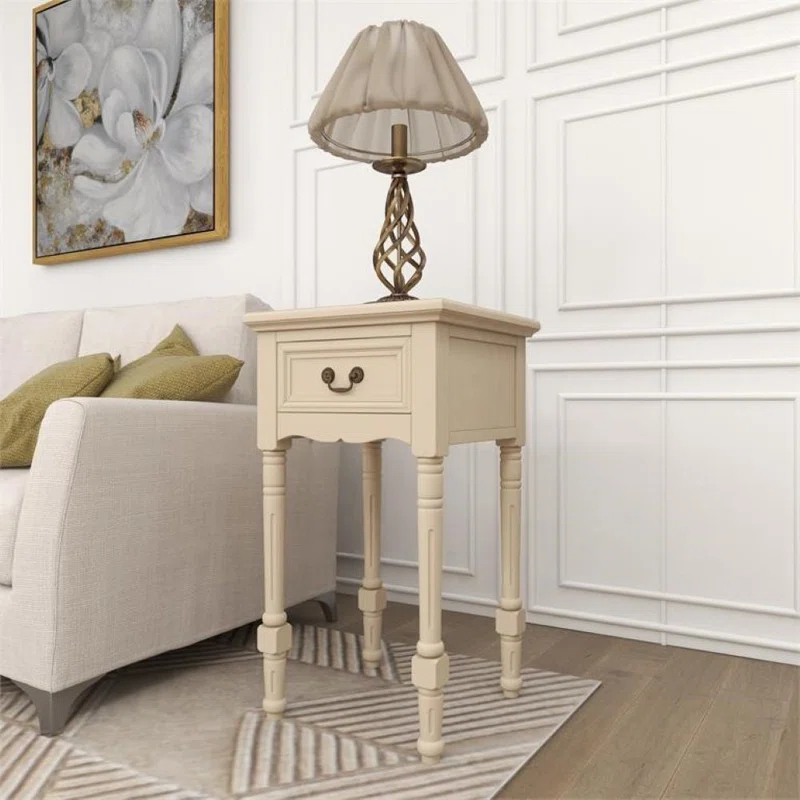 Ophelia & Co. Liscomb 15.5'' W Solid Wood Nightstand