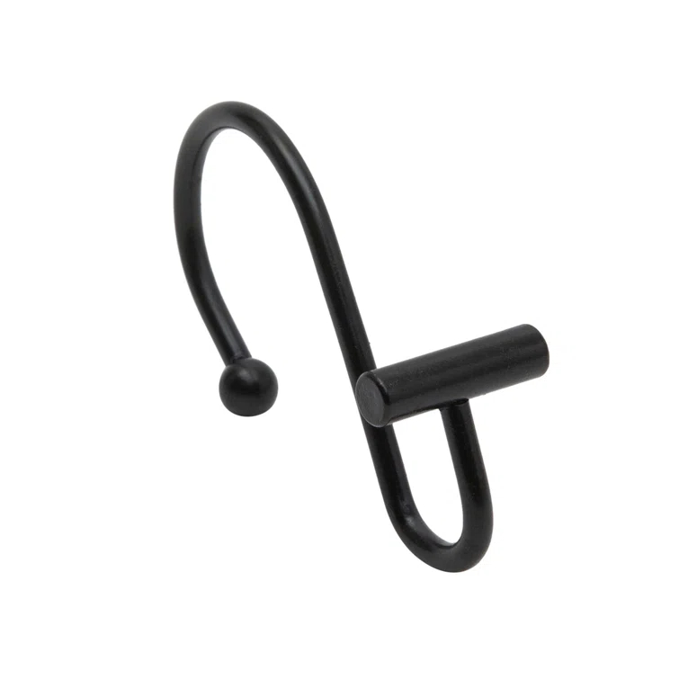 Moda At Home HALDEN Metal Shower Curtain Hook