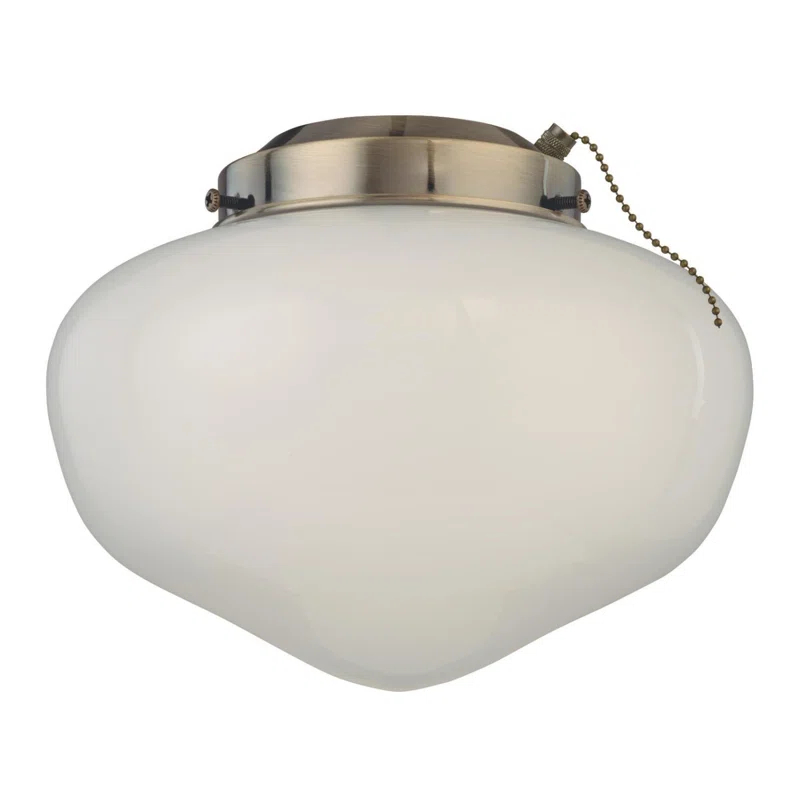 Westinghouse Lighting 8.25'' 1 - Light Schoohouse Ceiling Fan Light Kit