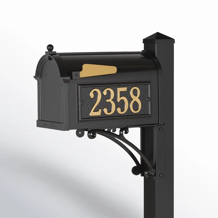 Whitehall Products Superior Post Mounted Mailbox